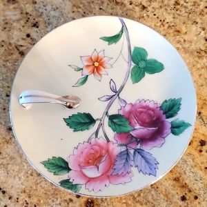 Vintage Noritake hand painted lemon server